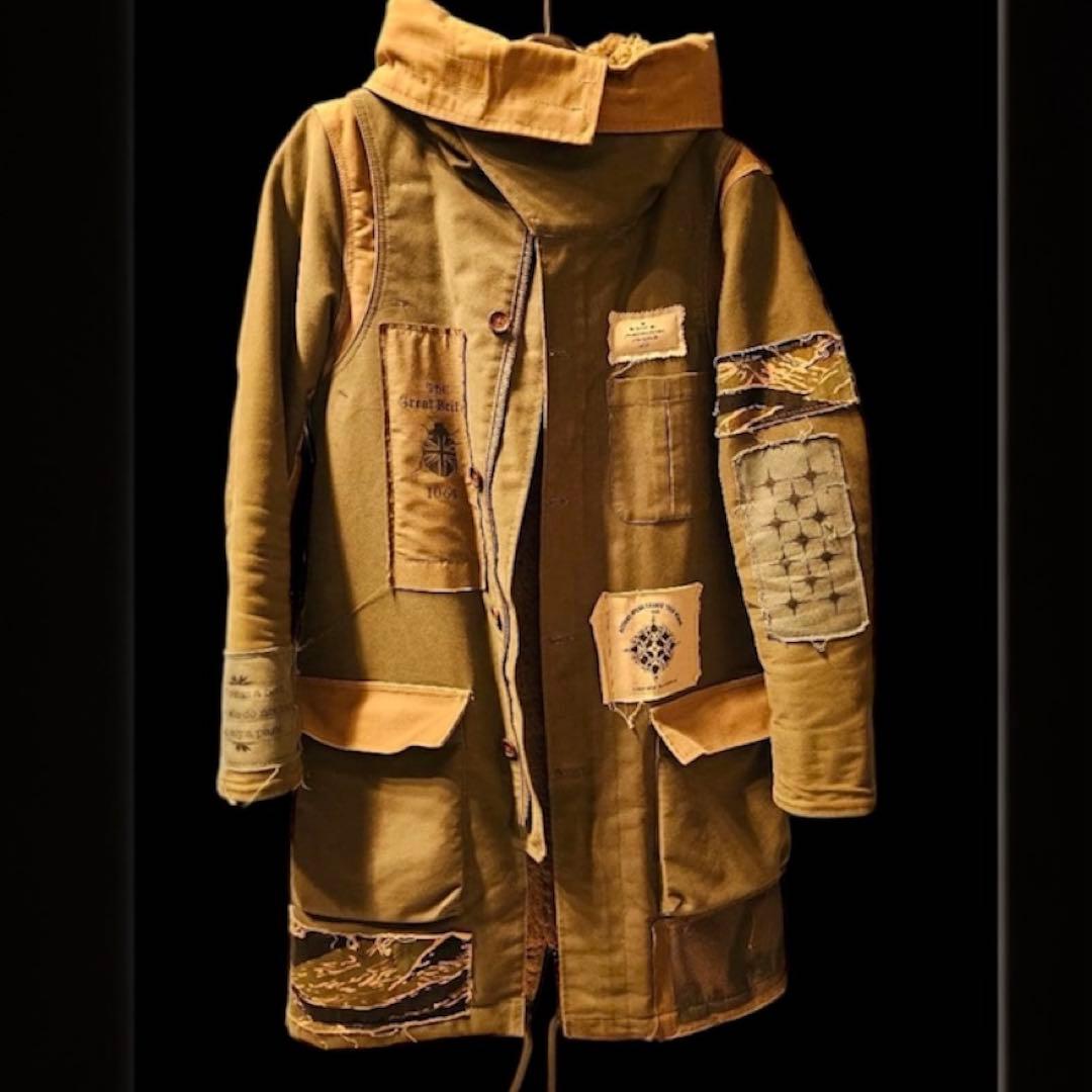 And A × dole-project ボア モッズコート rebirth