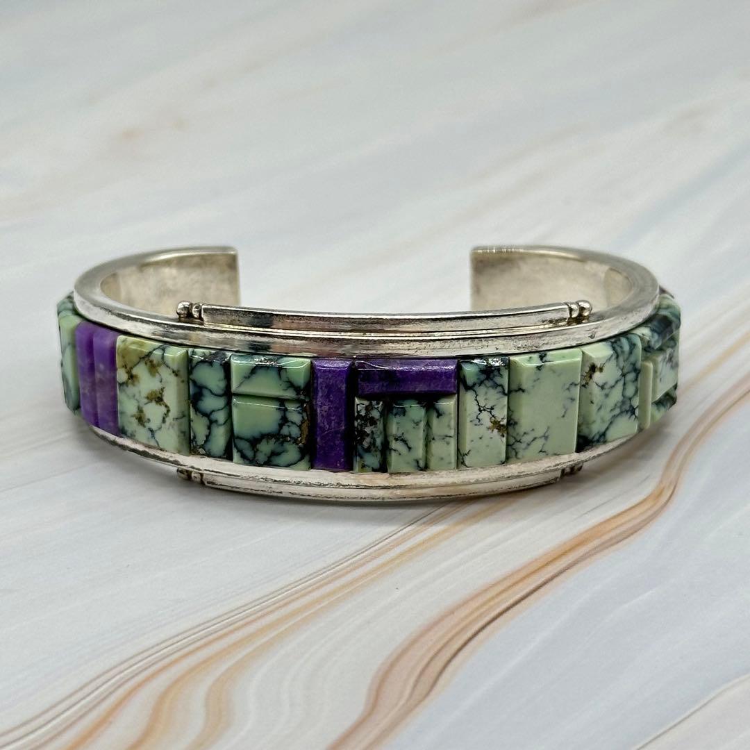 【極希少】ドナルドダグラス バングル カフブレスレット Sterling