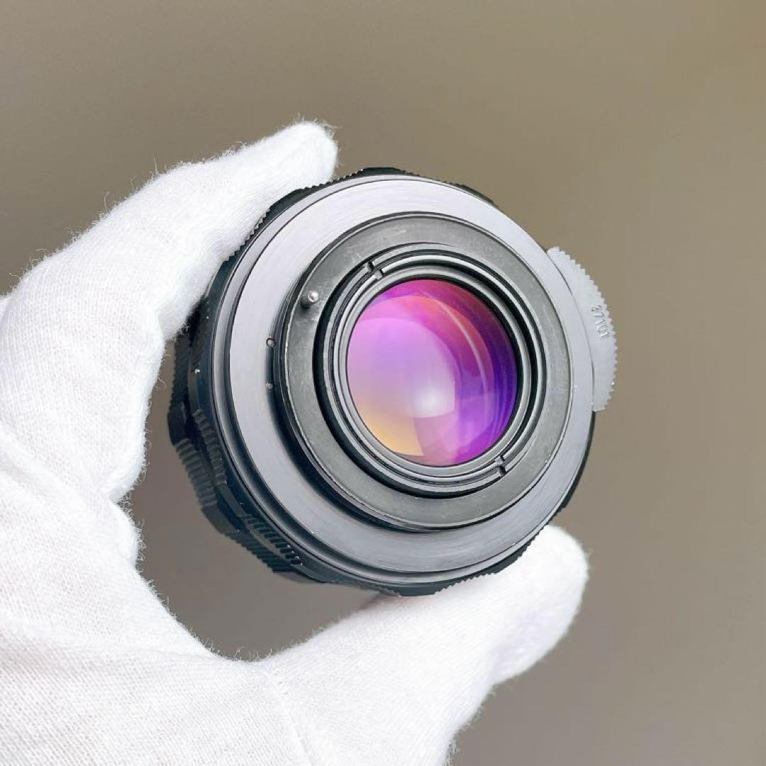 【虹色美フレア】スーパータクマー55mm f1.8 整備済 M42