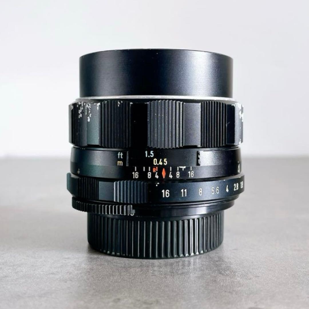 【虹色美フレア】スーパータクマー55mm f1.8 整備済 M42