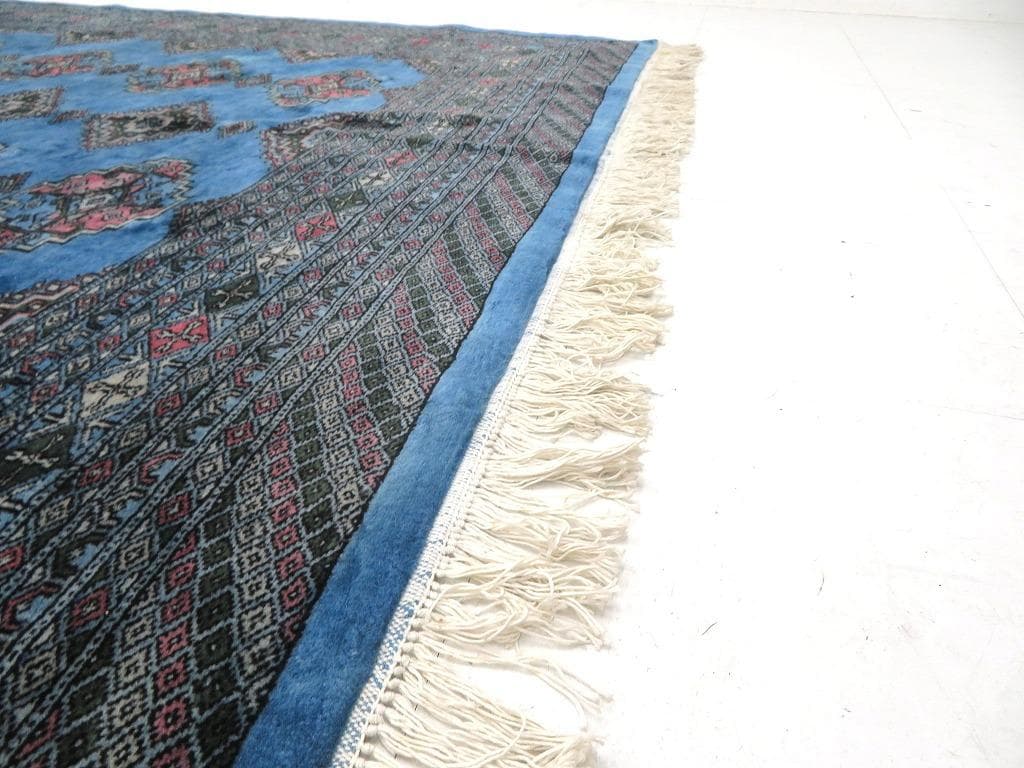 展示品　パキスタン　ラグ　カーペット　絨毯　手織り