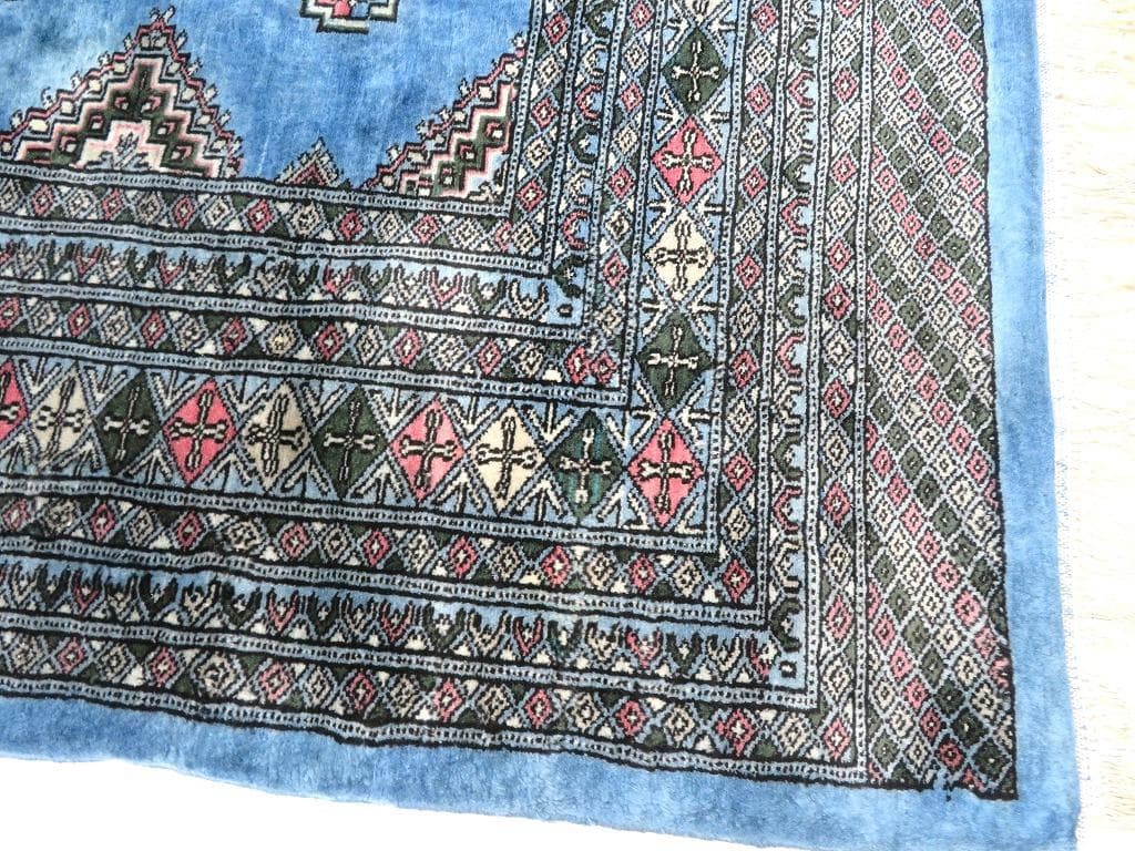 展示品　パキスタン　ラグ　カーペット　絨毯　手織り