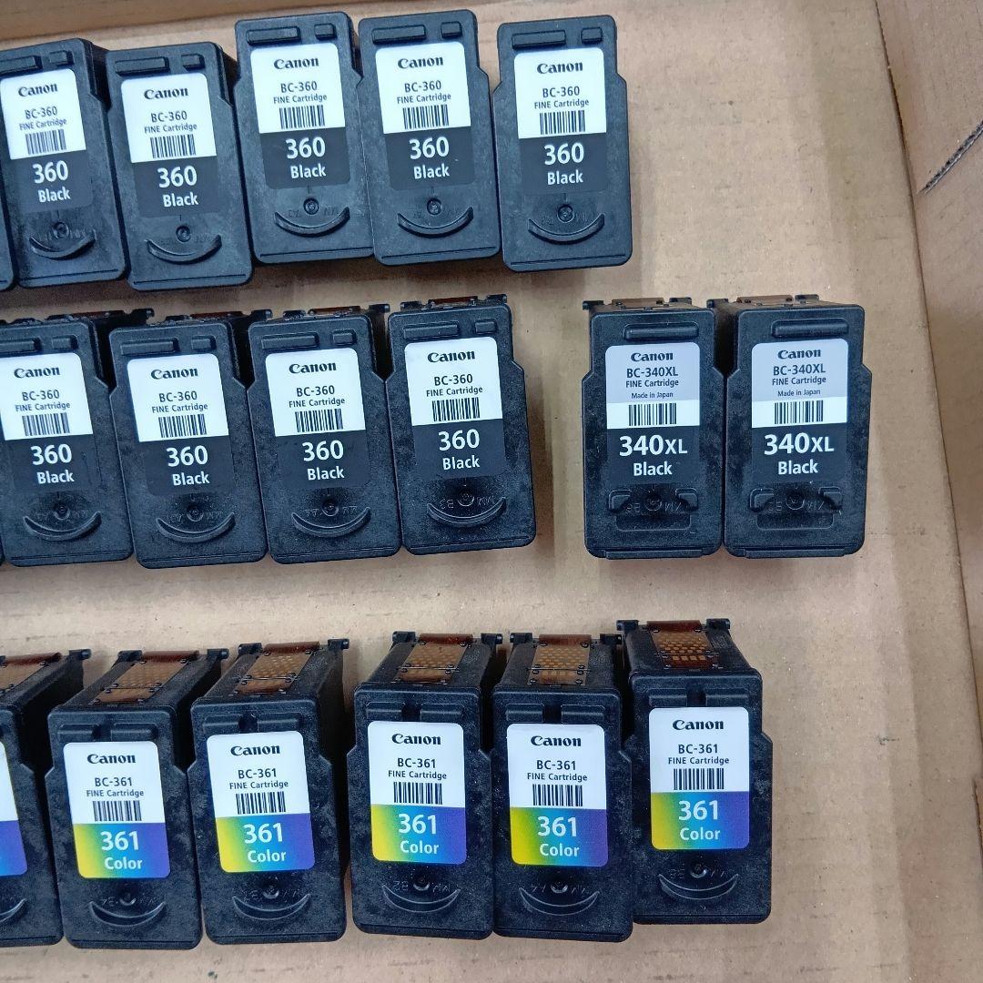 Canon インクカートリッジ 使用済み　BC-360 BC-361 340XL