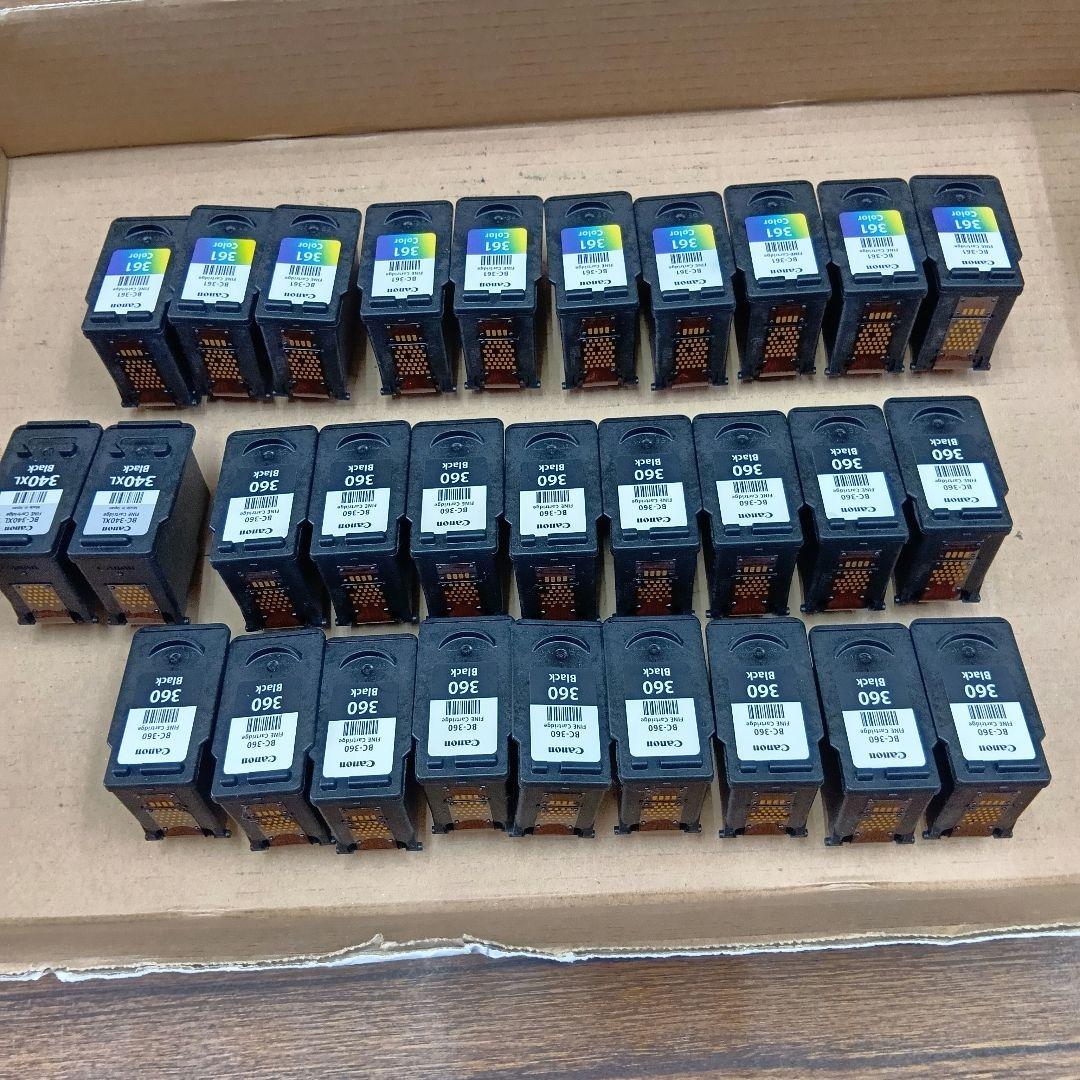 Canon インクカートリッジ 使用済み　BC-360 BC-361 340XL