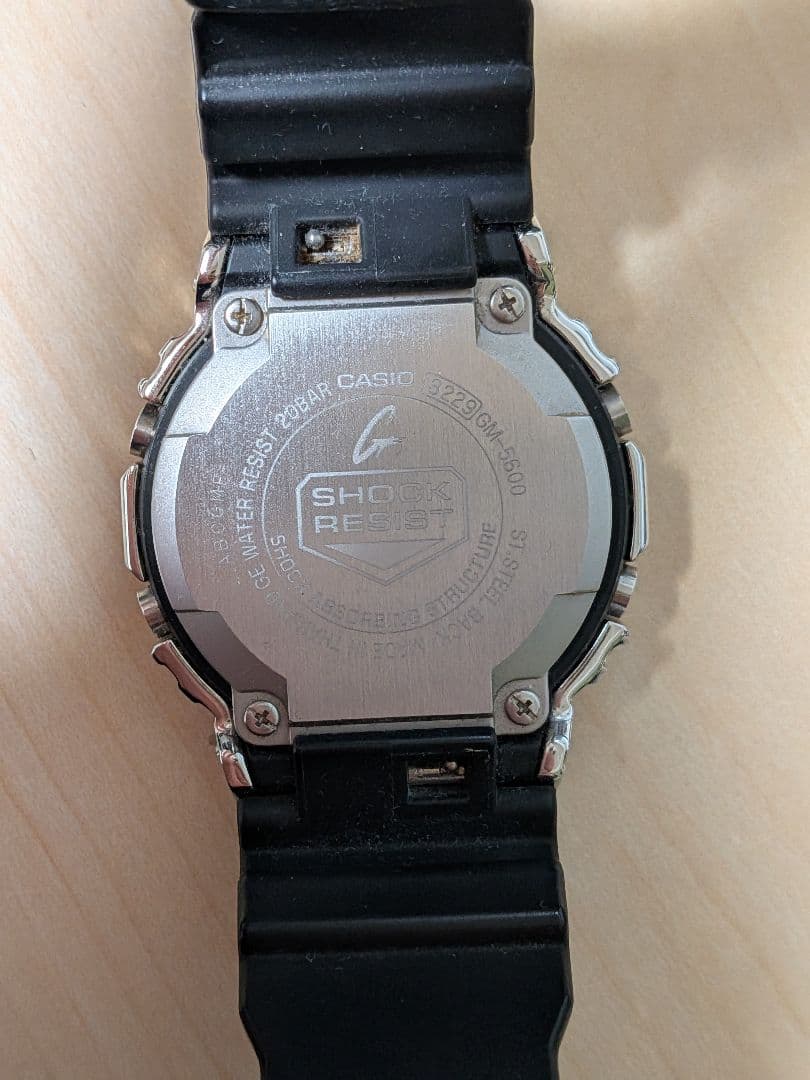 時計 CASIO G-SHOCK GM-5600-1JF