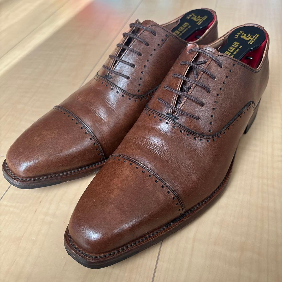 スコッチグレイン　ベルオム　756 　ダークブラウン　24.5cm