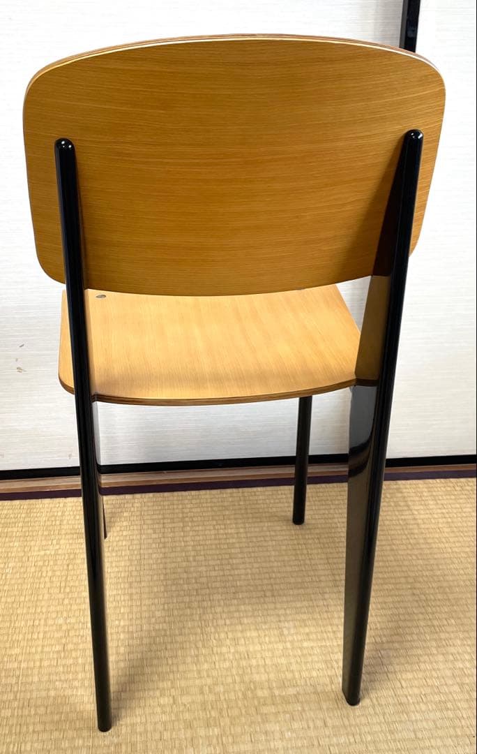 スタンダードチェア　ジャンプルーヴェ　リプロダクト 木目調