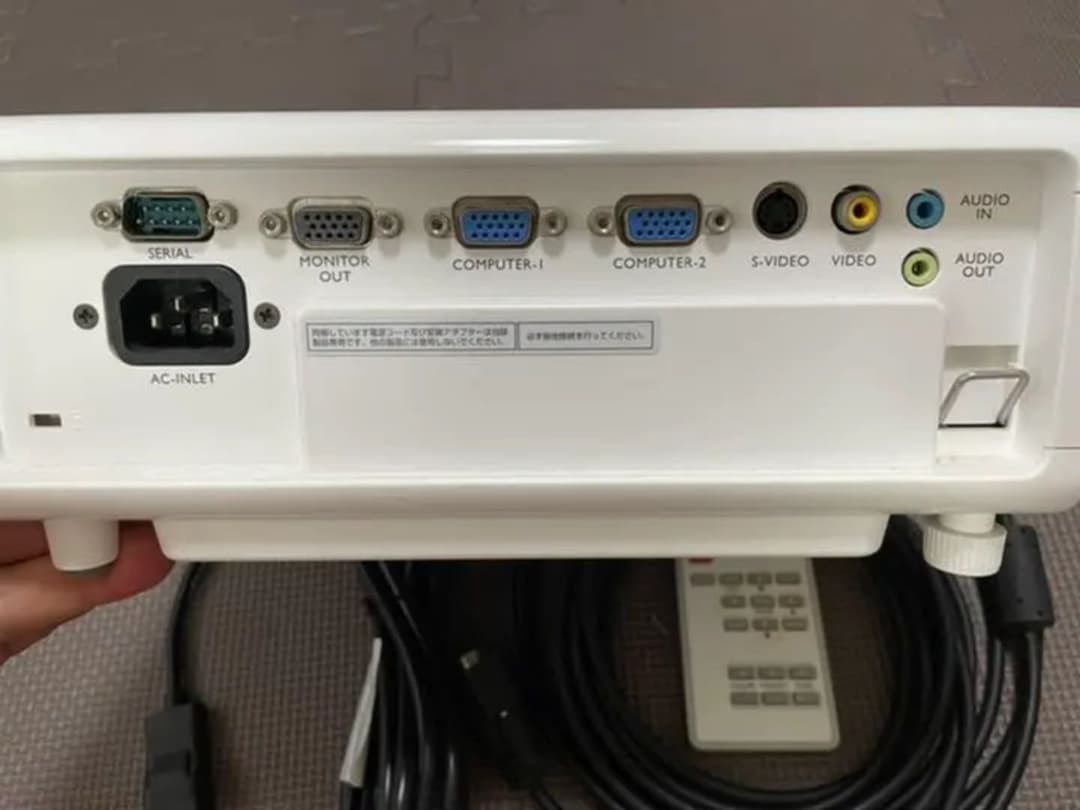 プロジェクターMITSUBISHI LVP-EX200 HDMI変換ケーブル付き