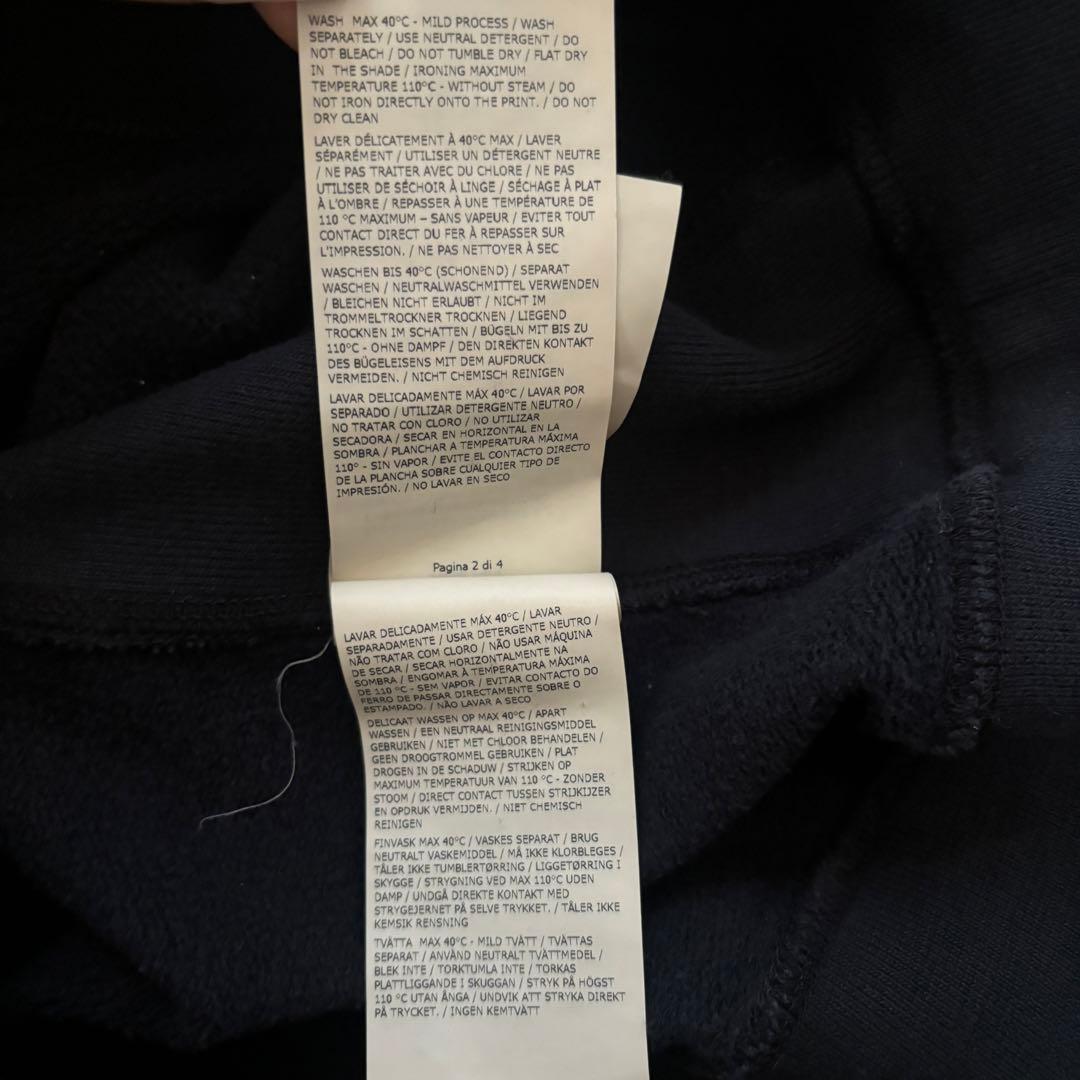 STONE  JUNIOR ロゴスウェット　ストーンアイランド