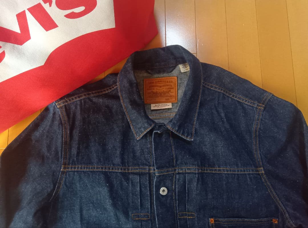 ハ*マ様 リーバイスプレミアムデニムジャケットGジャン1stファースト大戦モデル