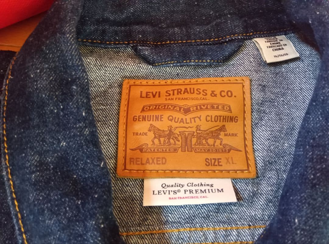 ハ*マ様 リーバイスプレミアムデニムジャケットGジャン1stファースト大戦モデル