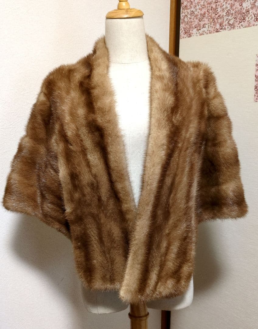 訳ありお買い得 ミンクケープ