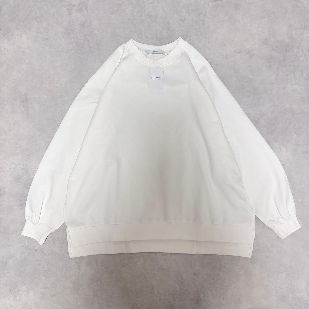 新品タグ付◇フレームワーク◇ラグランポンチョスエット◇ホワイト