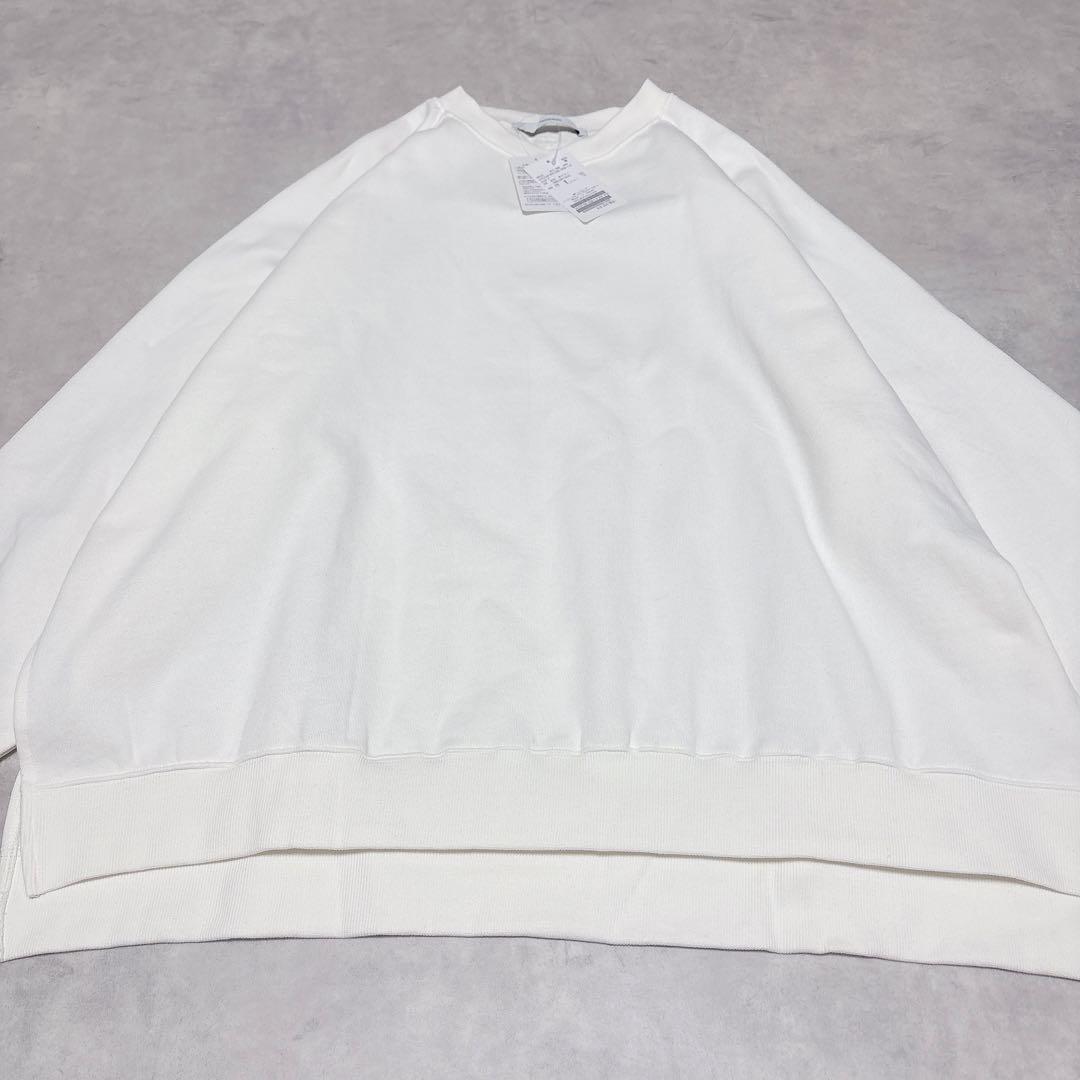 新品タグ付◇フレームワーク◇ラグランポンチョスエット◇ホワイト