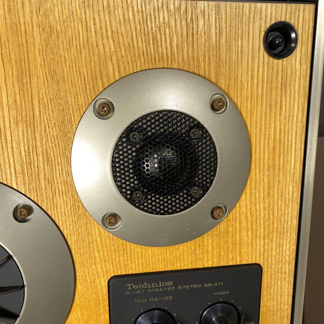 【名機】Technics SB-411 ホーンツイーター ペア スピーカー