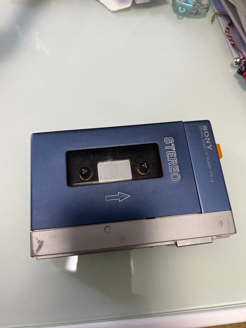 SONY カセットプレーヤー　TPSーL2 ケース付き