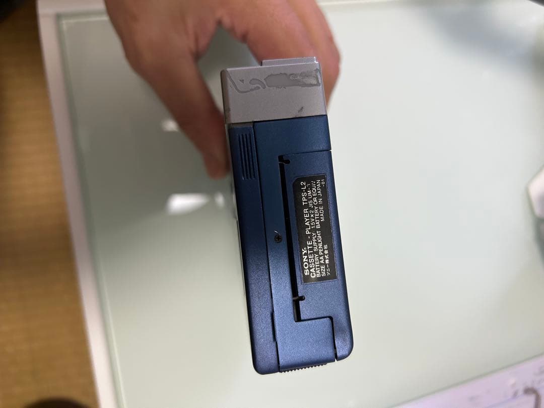SONY カセットプレーヤー　TPSーL2 ケース付き