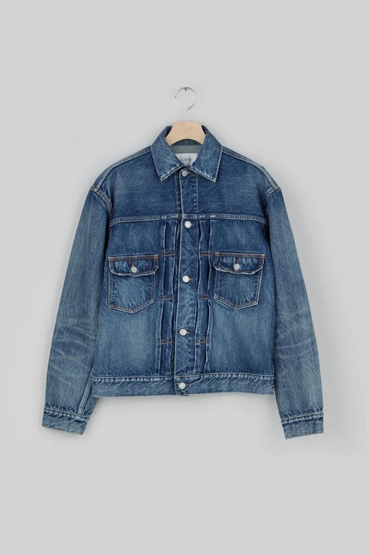 【CIOTA】 Double Pocket Denim Jacket
