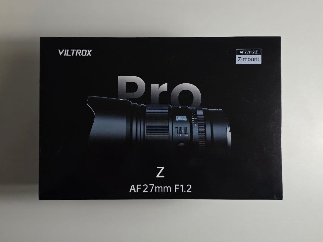 VILTROX AF 27mm F1.2 Zマウントレンズ