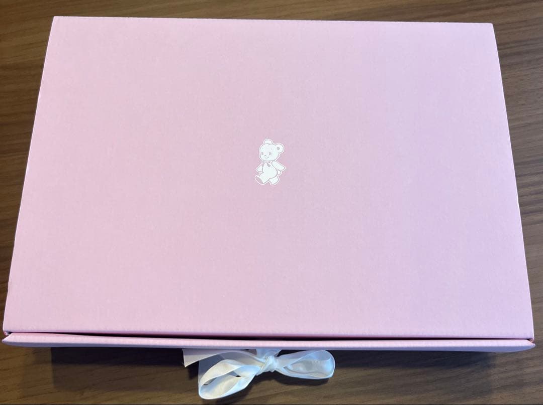 ベビードレス3点セット（ホワイト）　ファミリア