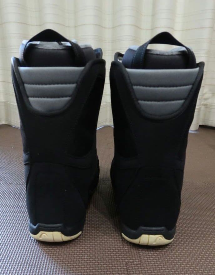 女性用スノーボードブーツ ボアシステム ブラック