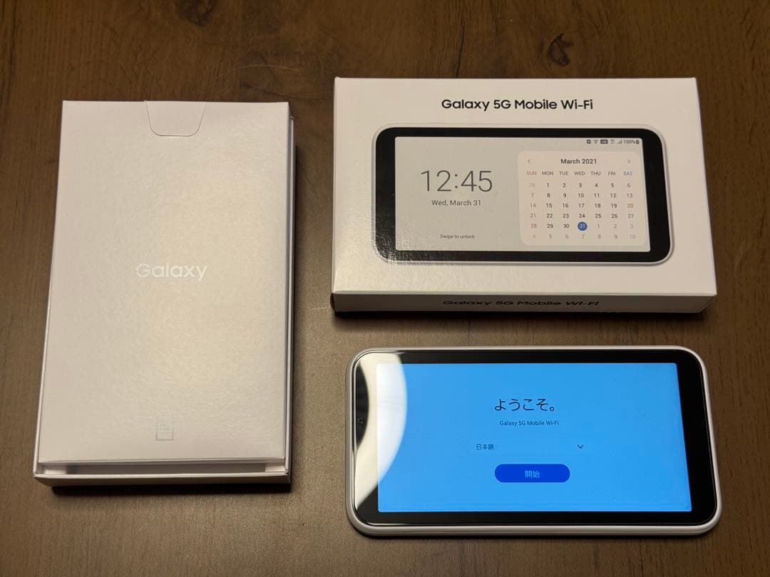 Galaxy SCR01 モバイルWiFi
