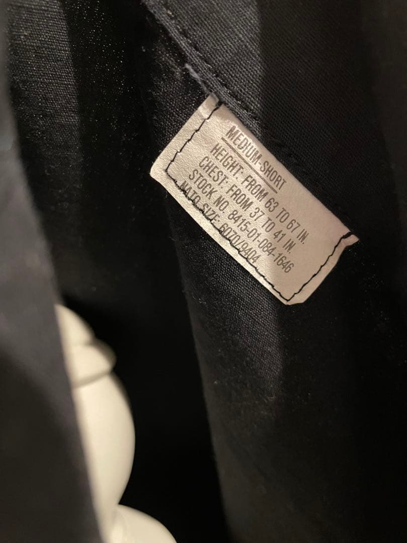 米軍ジャングルファティーグLadiga sportswear社　USA ブラック