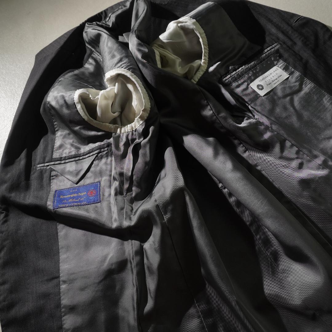 TOMORROWLAND ヘリンボーン シングルセットアップ /BZ245