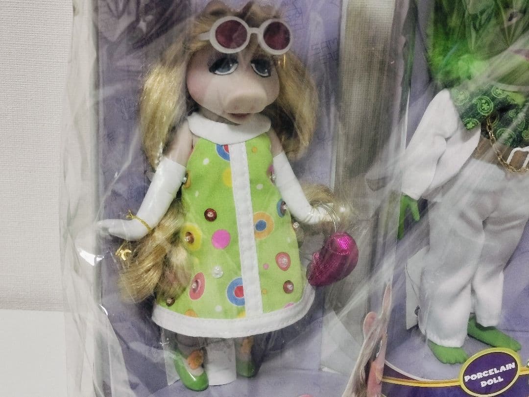 カーミット　ミス・ピギー　フィギュア　人形　レア品