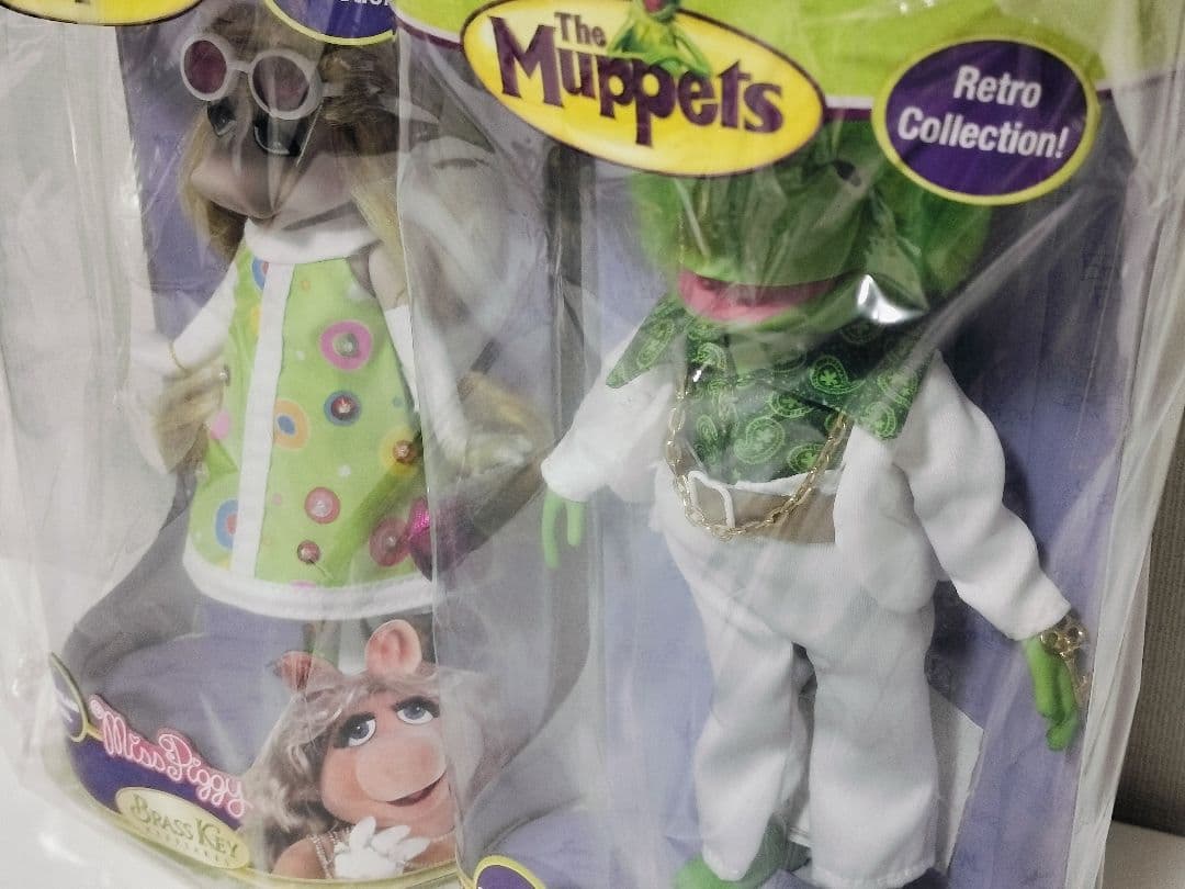 カーミット　ミス・ピギー　フィギュア　人形　レア品