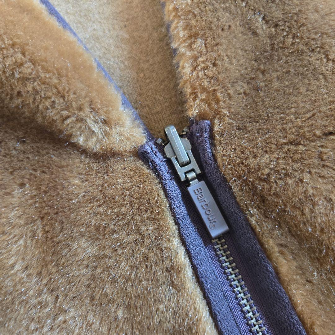 美品❗　Barbour　バブアー　ブラウン　ベスト　40
