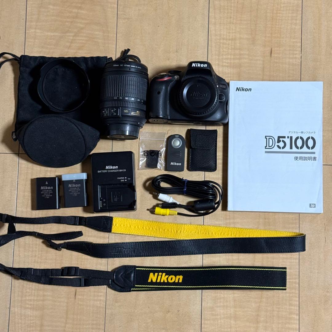【訳あり】Nikon D5100 デジタル一眼レフカメラ