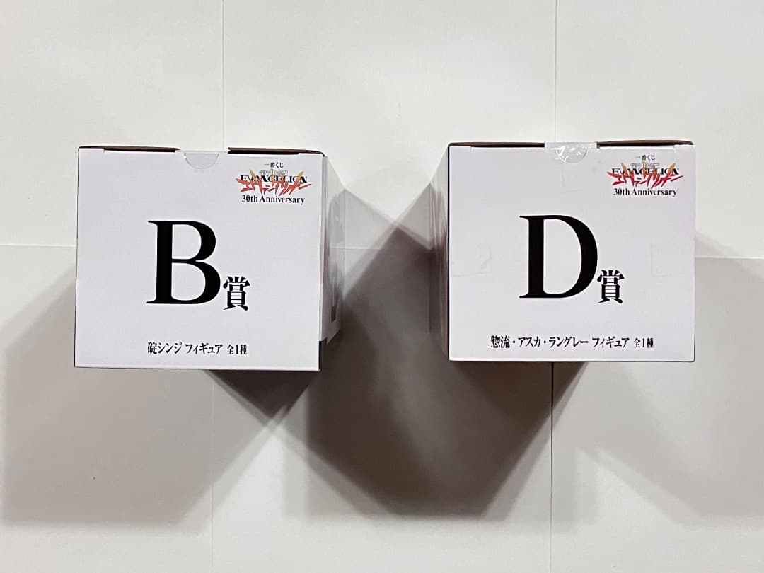 エヴァンゲリオン 30th 一番くじ A賞 B賞 D賞 フィギュア E賞