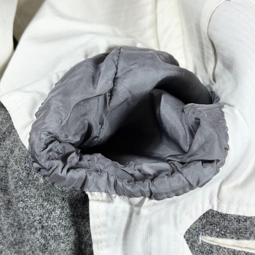 美品 HARRIS TWEED SHIPS テーラードジャケット グレー 44