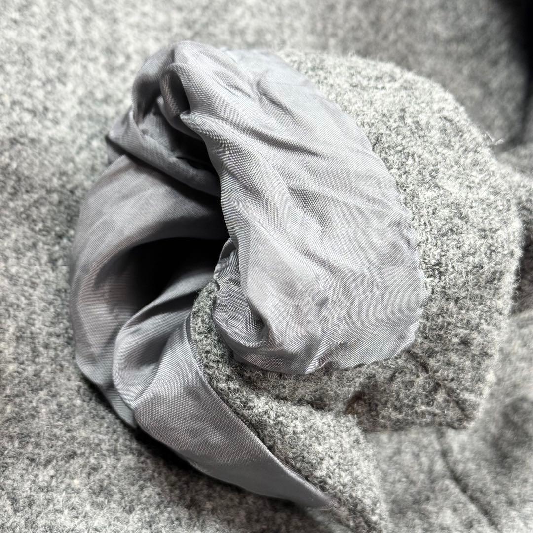 美品 HARRIS TWEED SHIPS テーラードジャケット グレー 44