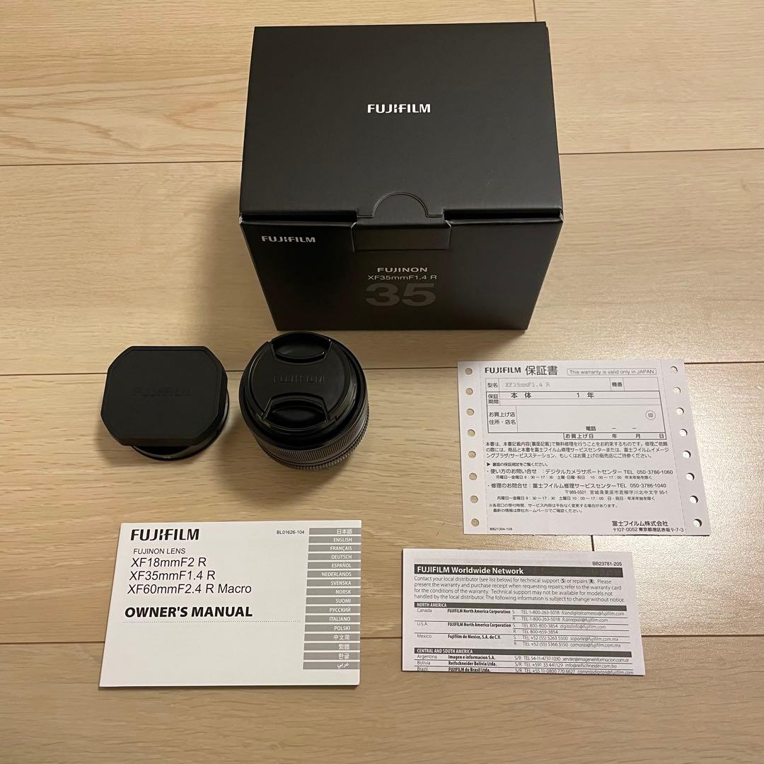 FUJIFILM Fujinon 35mm f/1.4 レンズ