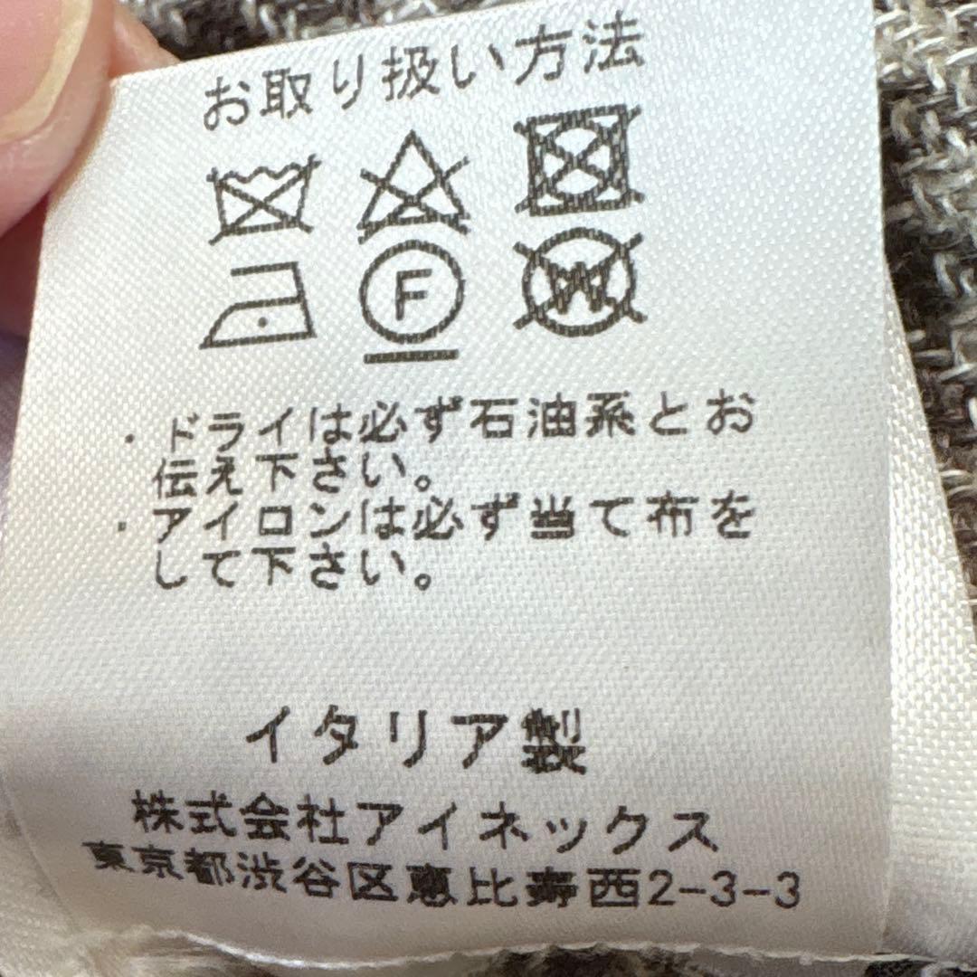 De Petrillo　テーラード　千鳥格子柄　48　NUVOLA