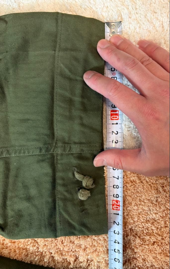 ベルギー軍　カーゴパンツ　1960年代前半〜1970年代初期