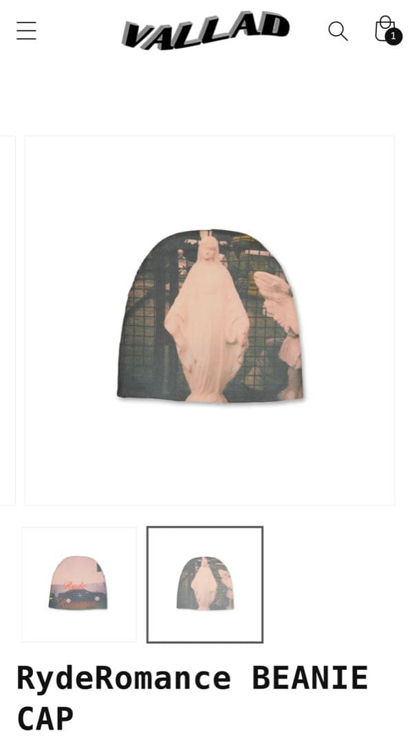 帽子 VALLAD RydeRomance BEANIE CAP Io