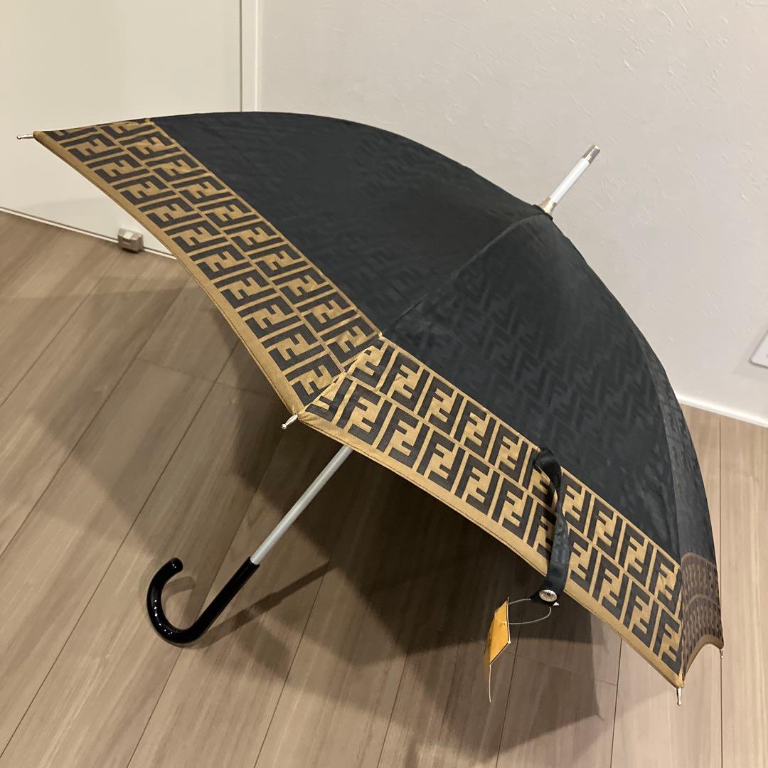 〈タグ付き未使用〉フェンディ 長傘　ズッカ柄