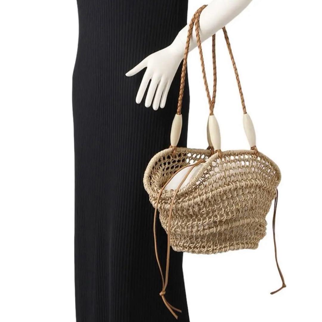 ARANAZアラナス かごバッグ アバカ トートバッグ