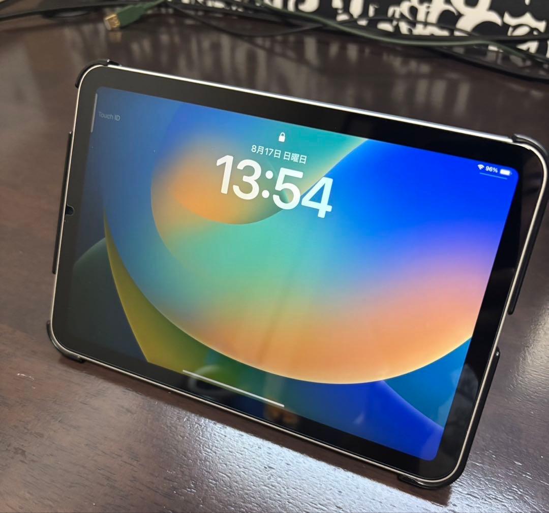 iPad mini 6 (第6世代) 64GB Wi-Fi バッテリー残量96%