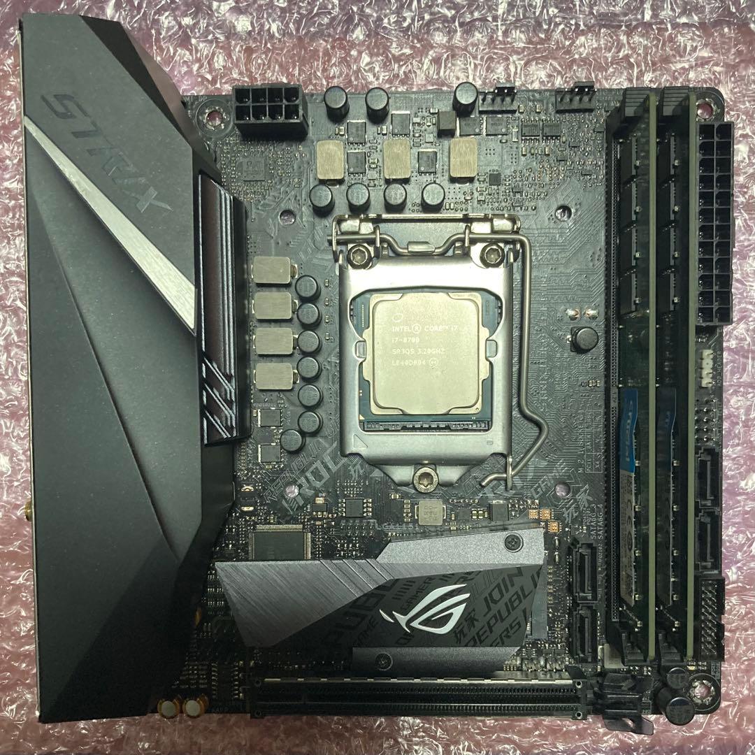 Core i7-8700/ROG STRIX B360-I/メモリ32GBセット