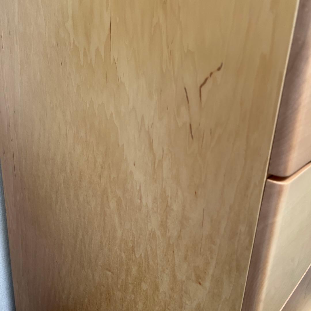 イデー　WAVE TALL CHEST Maple