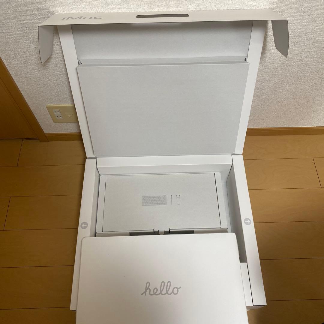 即購入歓迎【2024年6月購入】2023iMac M3チップ24インチおまけあり