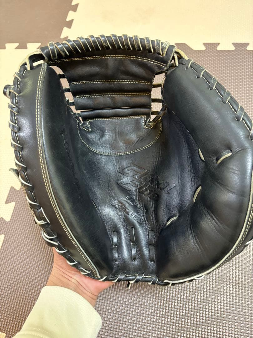 ミズノ　グローバルエリート　キャッチャーミット　軟式用