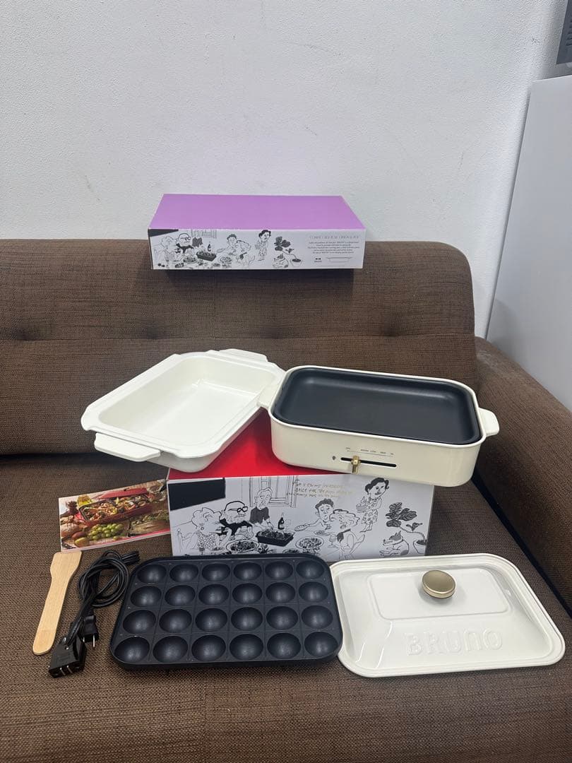 ③ BRUNO ホットプレート BOE021 鍋付き