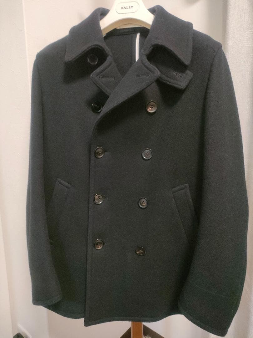 ユニバーサルランゲージウール ピーコート