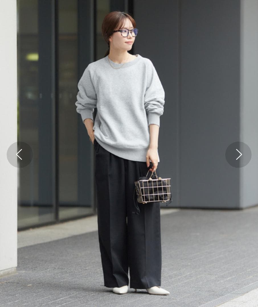 【ヤギ】✧新品✧ プラージュ スウェットプルオーバー グレー