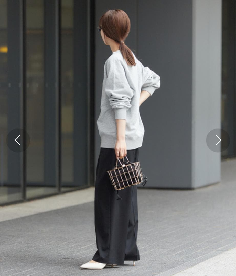 【ヤギ】✧新品✧ プラージュ スウェットプルオーバー グレー